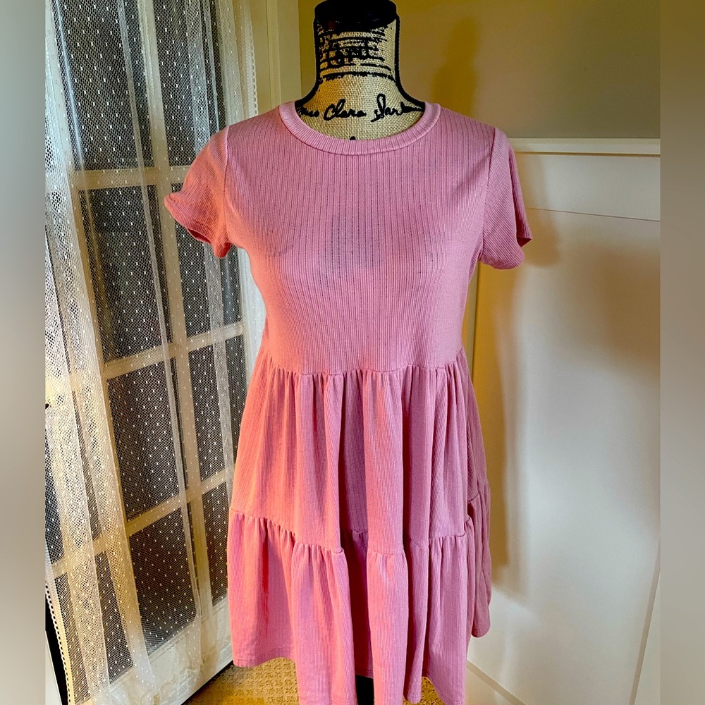 Pink Babydoll Dress